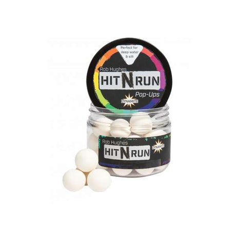 Dynamite Baits Hit N Run Pop-Ups Weiß - 12mm