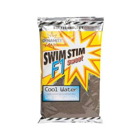 Dynamite Baits Schwimmstimulator | F1 Dark Cool Water Grundfutter | 800g