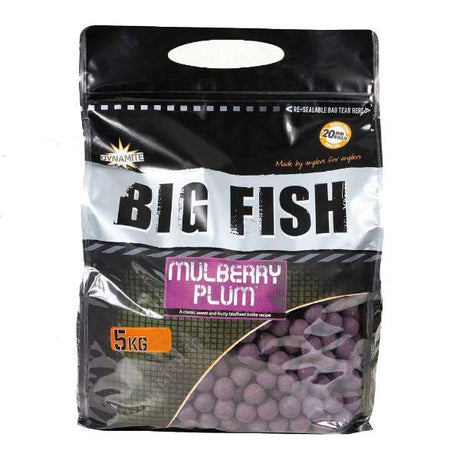 Dynamite Baits Mulberry Plum Boilies 5kg 15mm