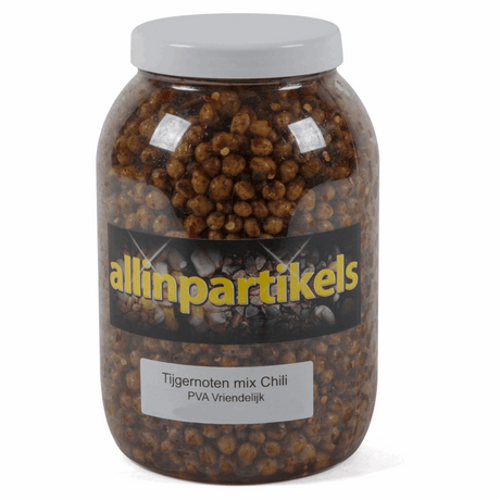 All-In-Partikel Chili-Tigernüsse im Glas | 2kg