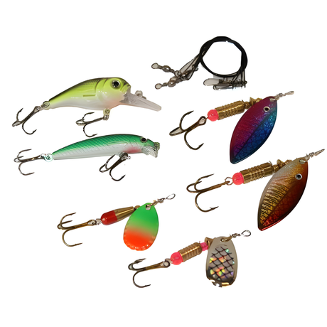 FISH-XPRO Raubfisch-Set 2,10 m – Spinnangel Komplettset für Hecht, Zander & Barsch