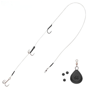 Spro RTG Deadbait Bottom Rig H4 50cm – fertige Grundmontage für Köderfisch
