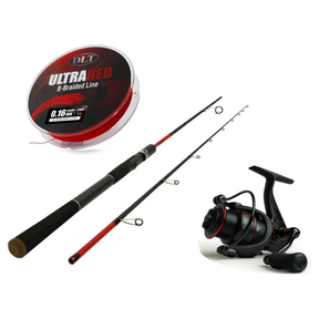 DLT Goliath Allround-Spinnruten-Set 2,10 m - 10-40g Wurfgewicht