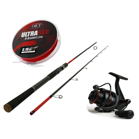 DLT Goliath Allround-Spinnruten-Set 2,10 m - 10-40g Wurfgewicht