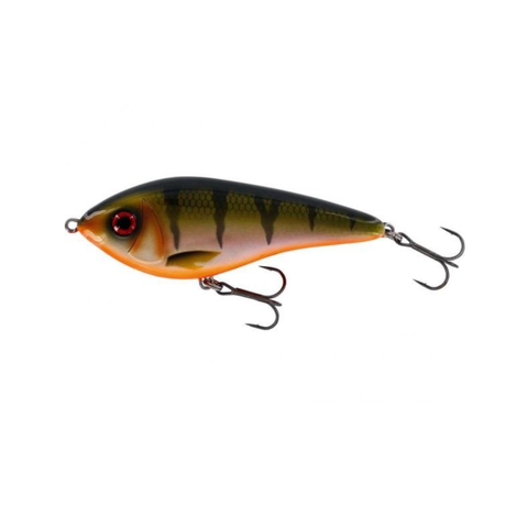Westin Swim Glidebait Suspending – Wobbler für Hecht & Zander Bling Perch - 6.5cm