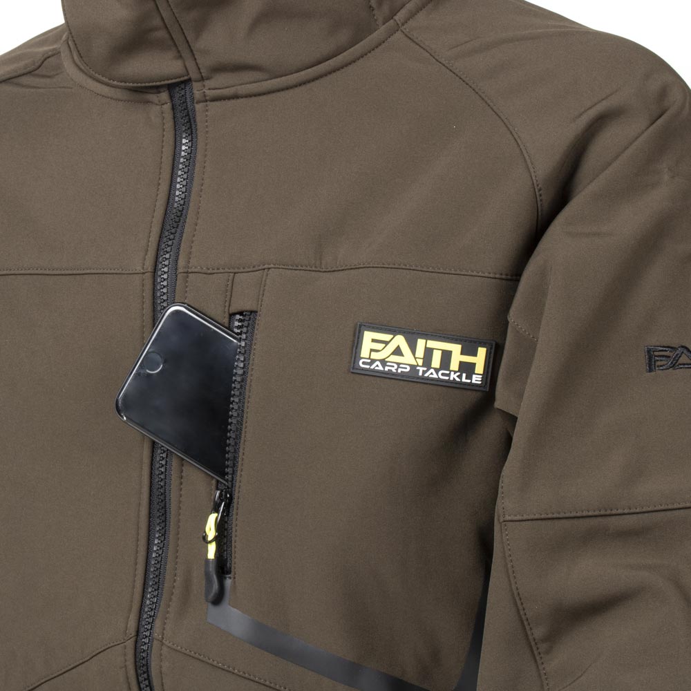 Faith Softshelljacke, Olive