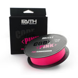 Faith Code Pink | Fluorocarbon | Nylon | 0.35mm | 500m | 9.75kg