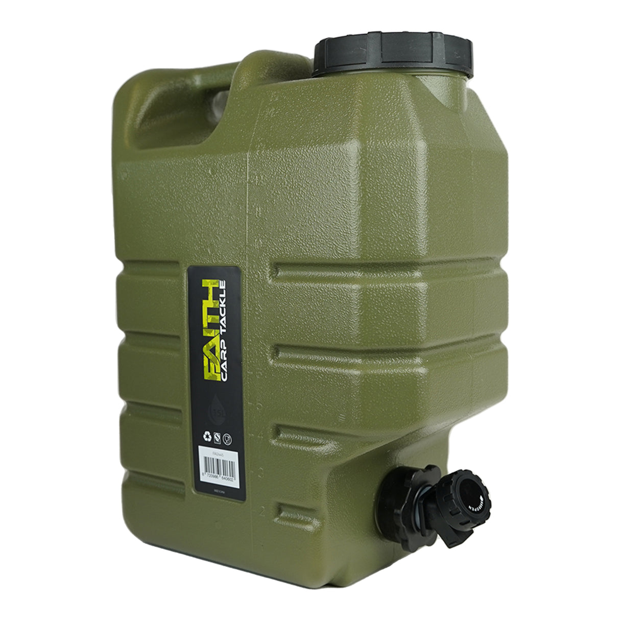 Faith Jerrycan Kanister mit Hahn in verschiedenen Größen 15L