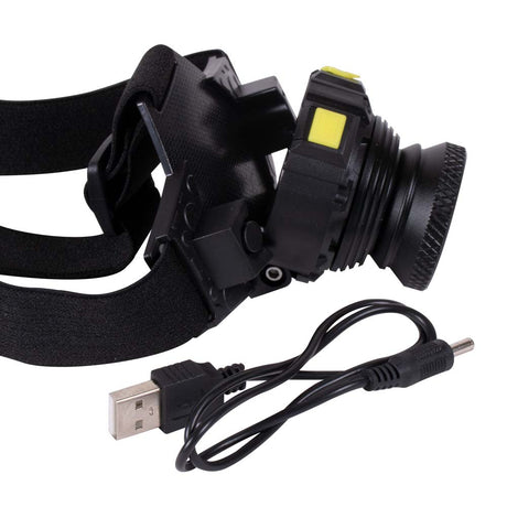 Faith USB Stirnlampe Extreme – Nachtangeln