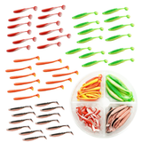 FISH-XPRO Softbait Set Bright – Trübes Wasser (7-12cm)