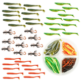 FISH-XPRO Softbait Set Zander & Barsch (5-10cm)