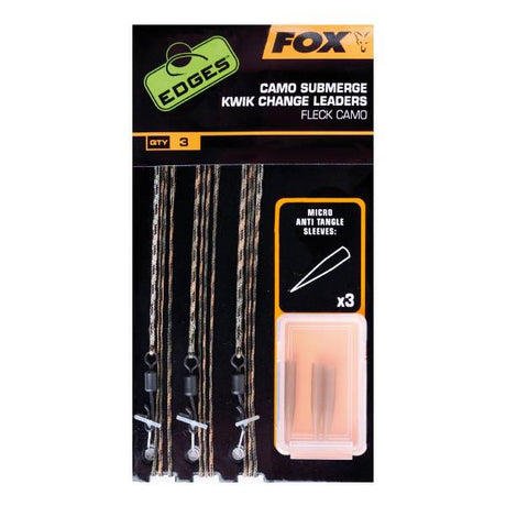 Fox Edges Camo Submerge Leader 18.1kg