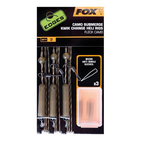 Fox Edges Camo Submerge Heli Rigs Kwik Change Kit