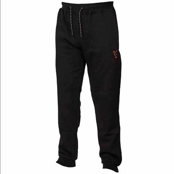 Fox Collection Schwarz/Orange Jogger | Hose XXL