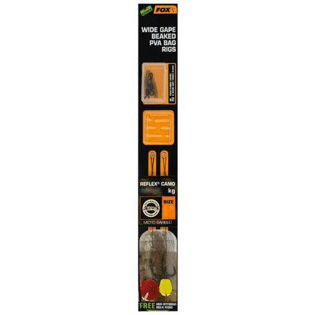 Fox Edges Wide Gape PVA Ready Rig Gr. 8