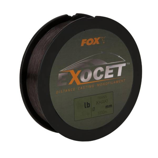 Fox Exocet Mono Trans Khaki Angelschnur 0,309mm 5,90kg