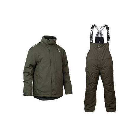 Fox Carp Winteranzug Grün & Silber