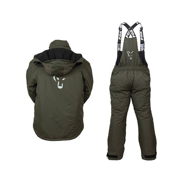 Fox Carp Winteranzug Grün & Silber