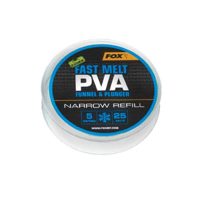 Fox Edges Fast Melt Narrow PVA Refill 25mm 5m