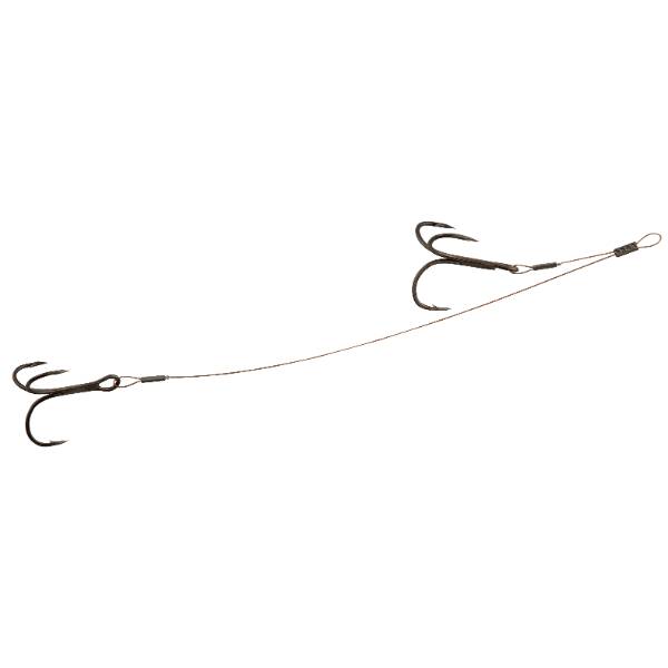 Rage 49 Strang Doppel-Stinger 12kg 10cm 5cm Gr. 4&6 (2 Stk.)