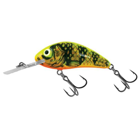 Salmo Rattlin Hornet Floating Wobbler Gold Fluo Perch