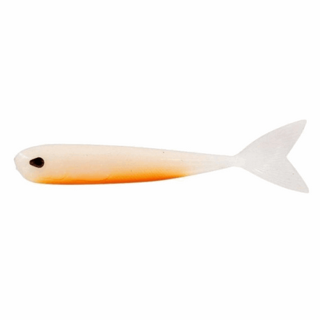 Westin MegaTeez Gummiköder 9cm Orange Snow (6er-Pack)