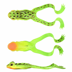 Spro Iris The Frog 150mm Softbait Fluo Green Frog