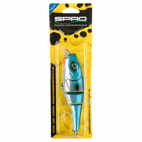 Spro Pikefighter TR Joint Wobbler 14,5cm UV Bluefish