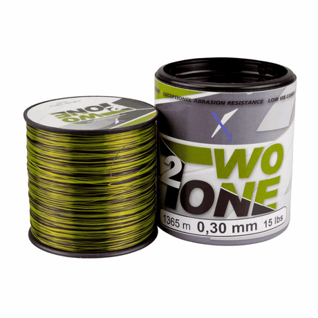 X2 Two Tone | Nylon Angelschnur | 0.30mm | 1365m