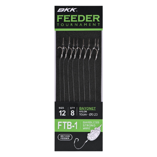 BKK Feeder Tournament FTB-1 Bayonet Rigs (Hakenlos)