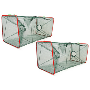 Eurocatch Krabben- & Hummerreuse 2er-Set mit Metallrahmen