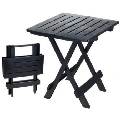 Eurocatch Campingtisch Grau | Klappbar | 45x43x50cm