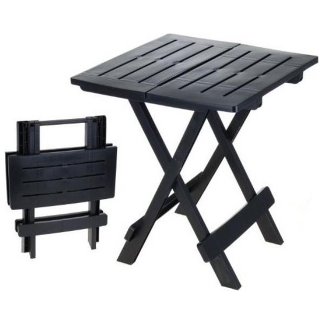 Eurocatch Campingtisch Grau | Klappbar | 45x43x50cm
