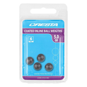 Cresta Coated Inline Ball Weights