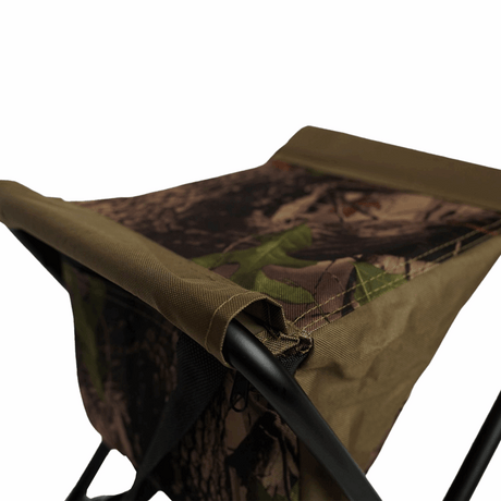Eurocatch Klappstuhl Set für Angler – 2 Camouflage Hocker mit Rückenlehne und Tragetasche