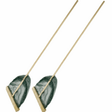 Eurocatch Garnelen Netz L Set mit 2 Netzen Aufbewahrungsnetz 30 cm und Holzstiel 107 cm