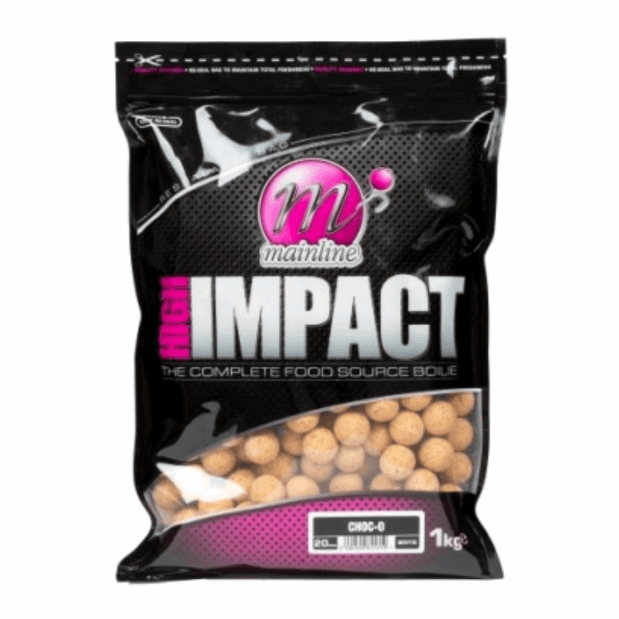 Mainline High Impact Boilies Choc-O 20mm 1kg