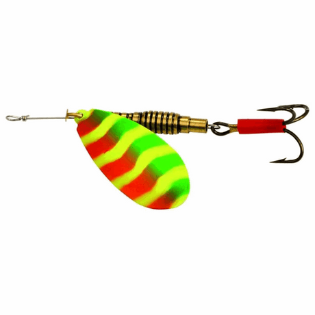 Veltic Spinner Größe 4 Yellow/Green/Red 8g