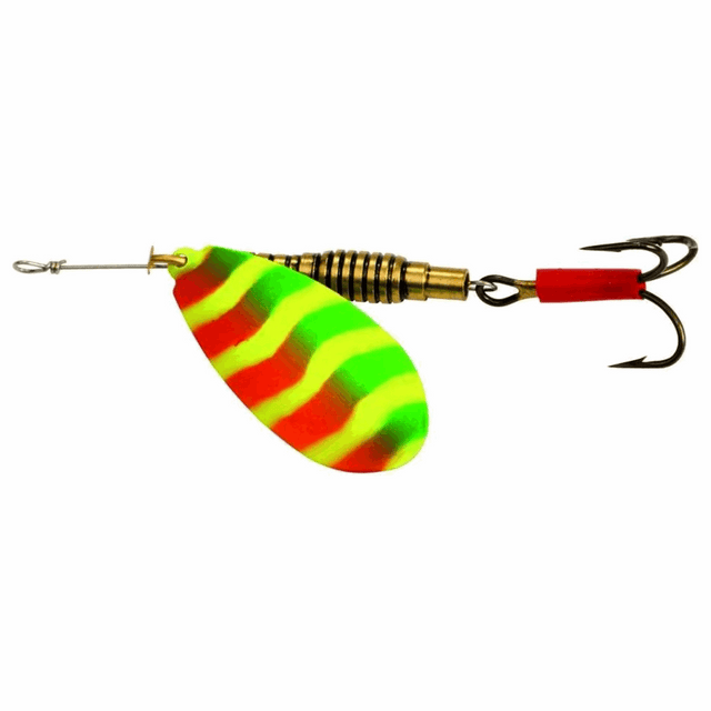 Veltic Spinner Größe 4 Yellow/Green/Red 8g