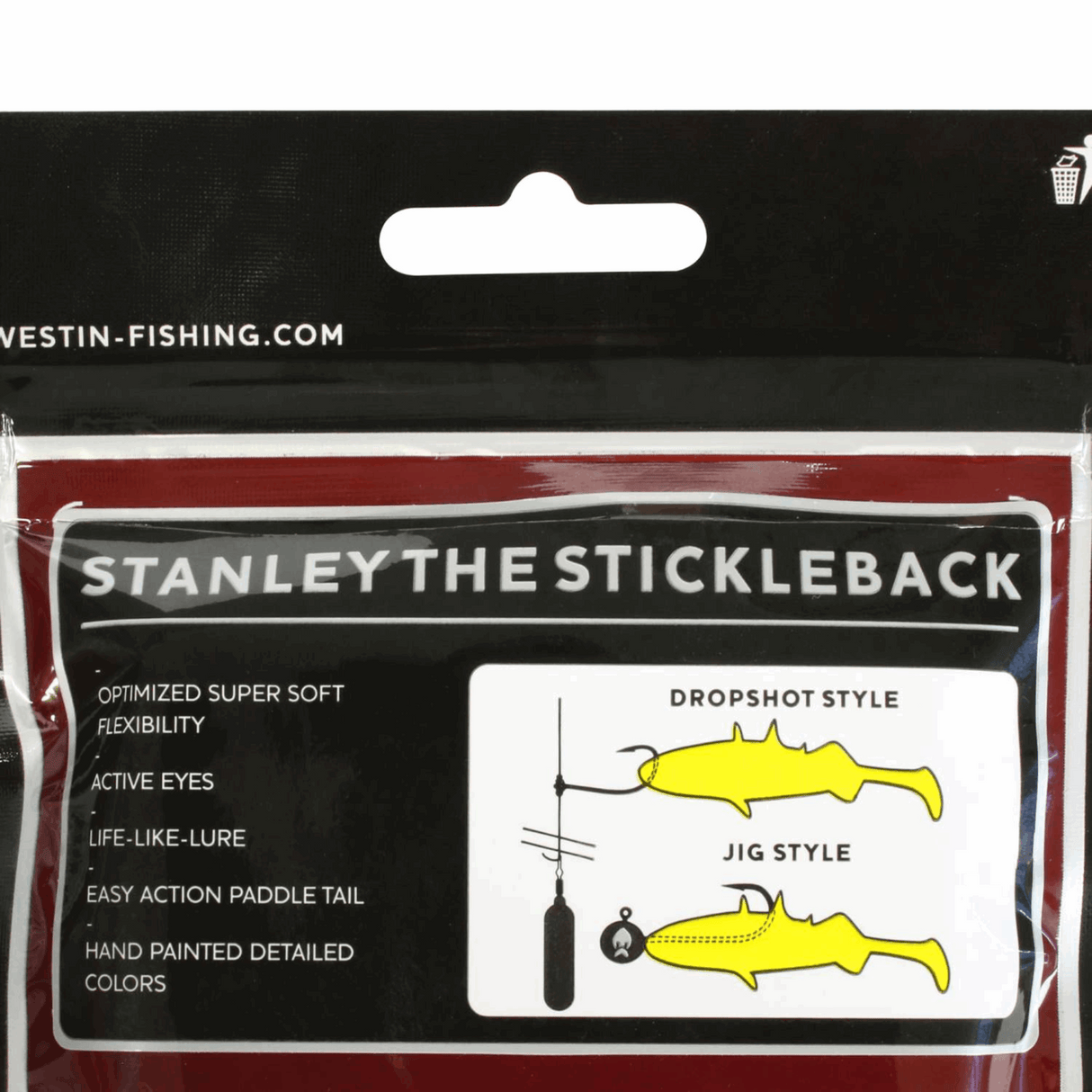 Westin Stanley the Stickleback - Gummifisch - 5,5cm