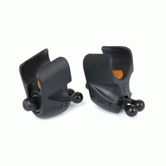 Fox Black Label Verstellbarer Ruten Clip 2er-Pack