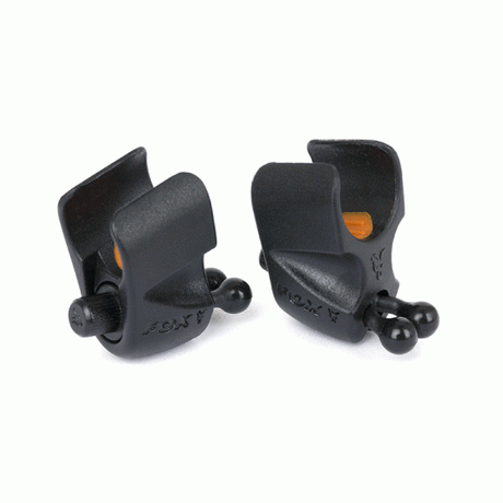 Fox Black Label Verstellbarer Ruten Clip 2er-Pack
