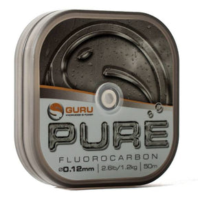 Guru Pure Fluorocarbon Schnur | 0.12mm | 50m