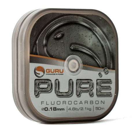 Guru Pure Fluorocarbon Schnur | 0.18mm | 50m