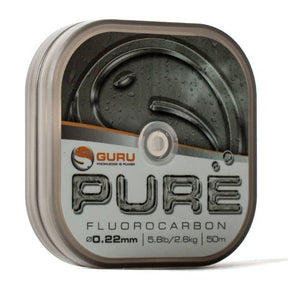 Guru Pure Fluorocarbon Schnur | 0.22mm | 50m