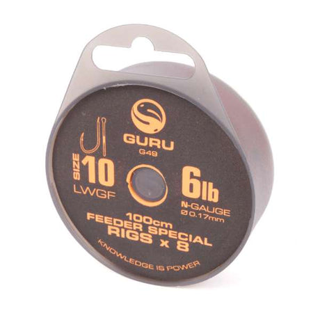 Guru LWGF Feeder Special Rig | 100cm | Haken Größe 10