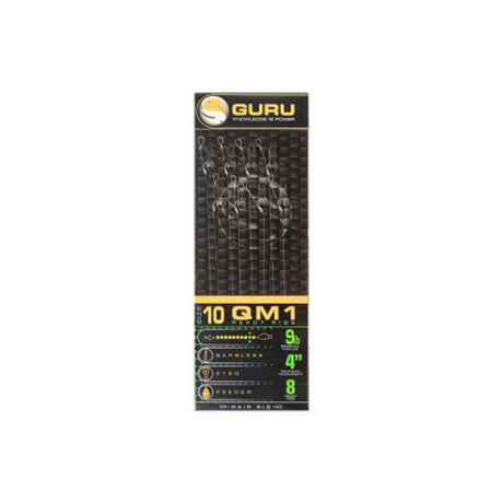 Guru QM1 Standard Hair Rig 10cm 10 - 0.22mm