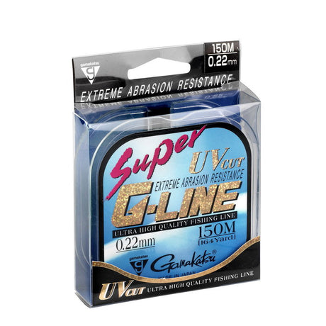 Gamakatsu G-Line Super Nylon Angelschnur | 0.10mm | 150m