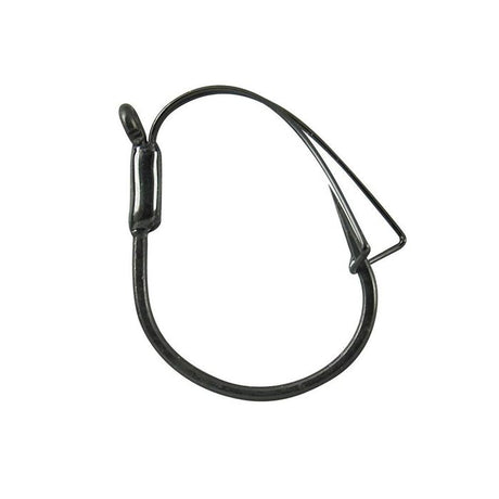 Gamakatsu Worm 318 Wacky Weedless Haken Schwarz