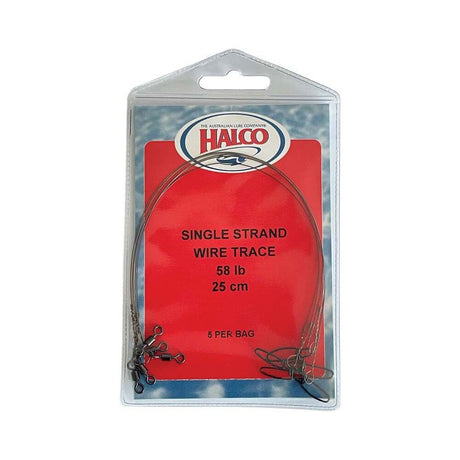 Halco Einstrang-Stahlvorfach 22.7kg 50cm